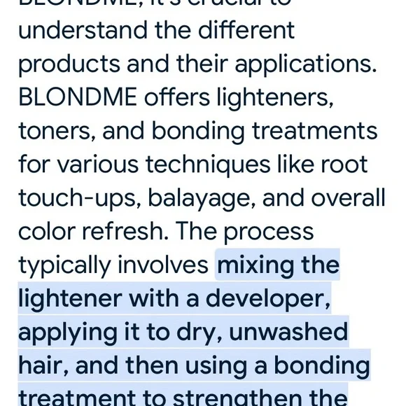 Schwarzkopf professional BlondeMe sample kits -3 kits. Unopened. Sealed packages - Picture 4 of 4